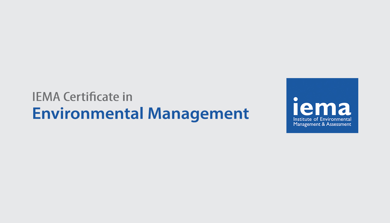 IEMA Certificate in Environmental Management
